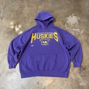 Vintage 90s UW Huskies Hoodie